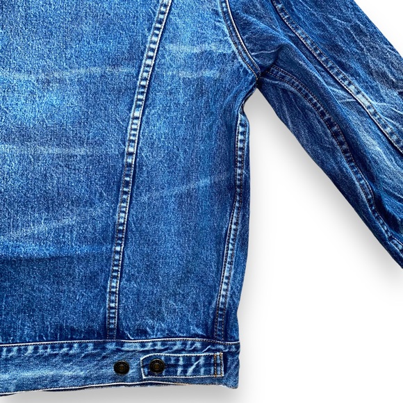 Balenciaga 2017 collection blue denim jacket Men XL - Picture 11 of 13